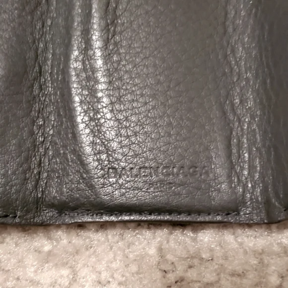 Balenciaga Black Mini wallet Unisex